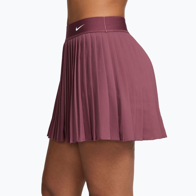 Sukně Nike Victory Dri-Fit High-Waisted Pleated pink smoke/white 3