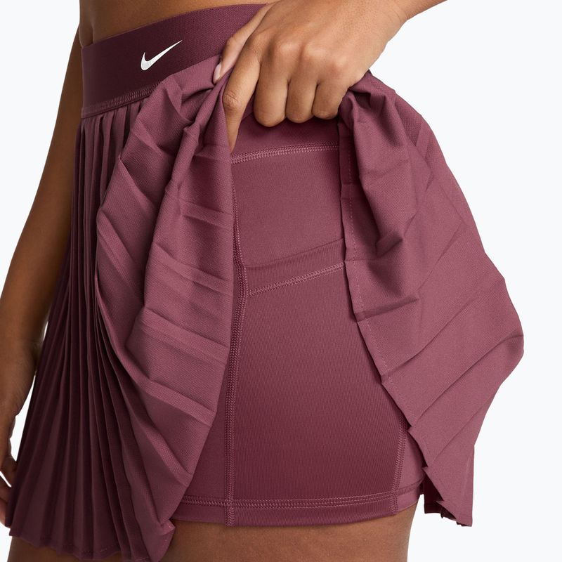 Sukně Nike Victory Dri-Fit High-Waisted Pleated pink smoke/white 4