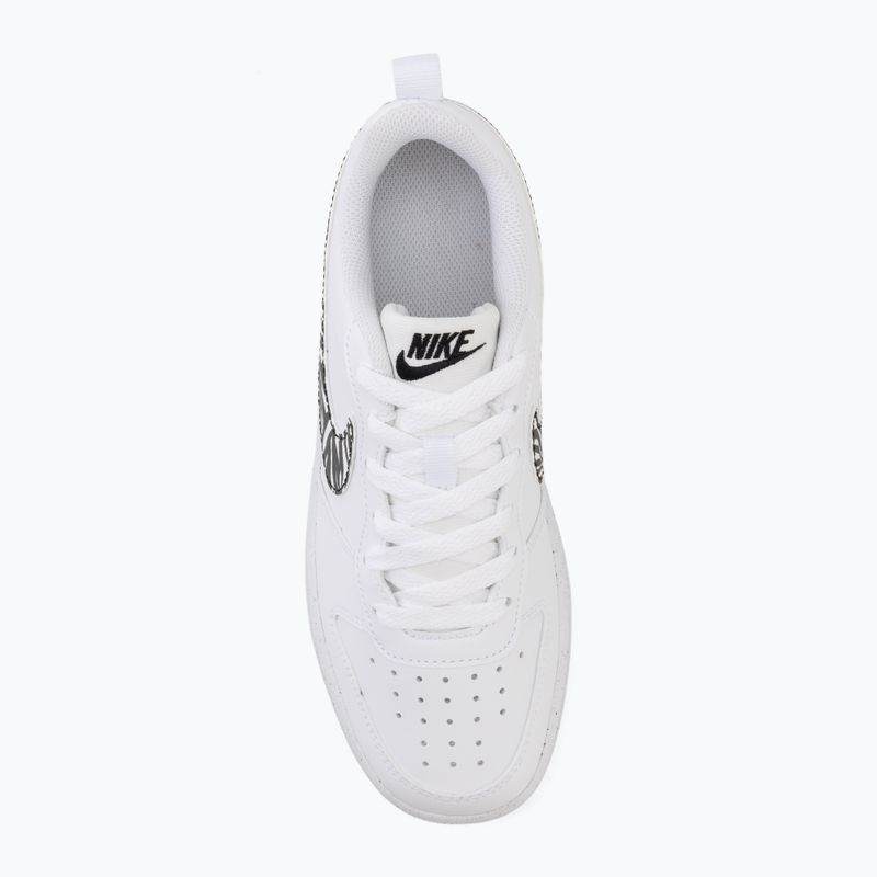 Boty Nike Court Borough Low bílá/černá 5