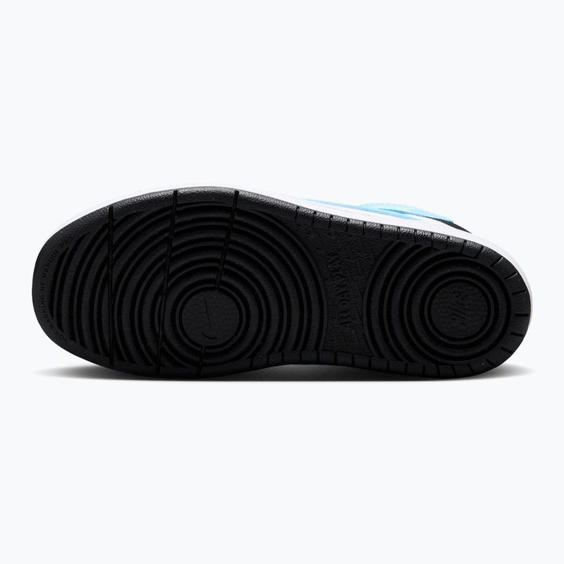 Dětské boty do vody Nike Court Borough Mid 2 white/black/arctic green/football blue 3