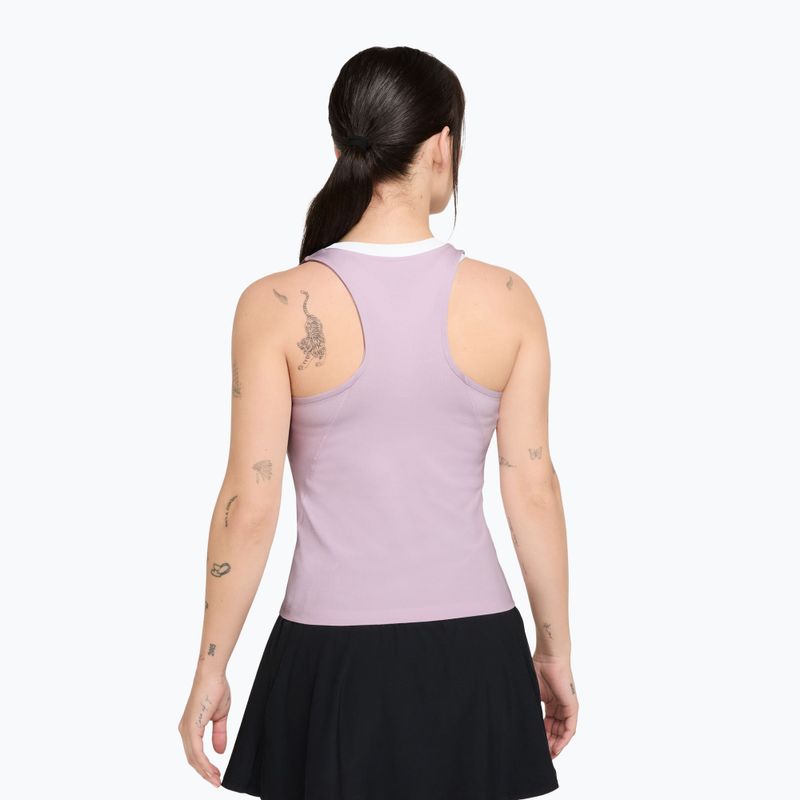 Dámské tričko Nike Court Dri-Fit Advantage bleached lilac/white 2