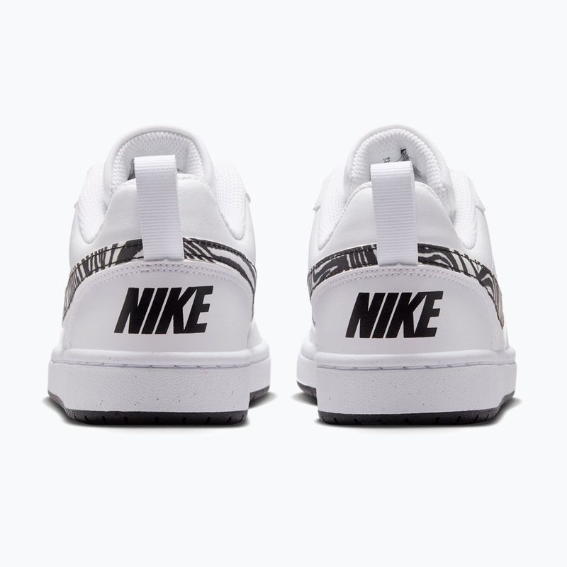 Boty Nike Court Borough Low bílá/černá 12