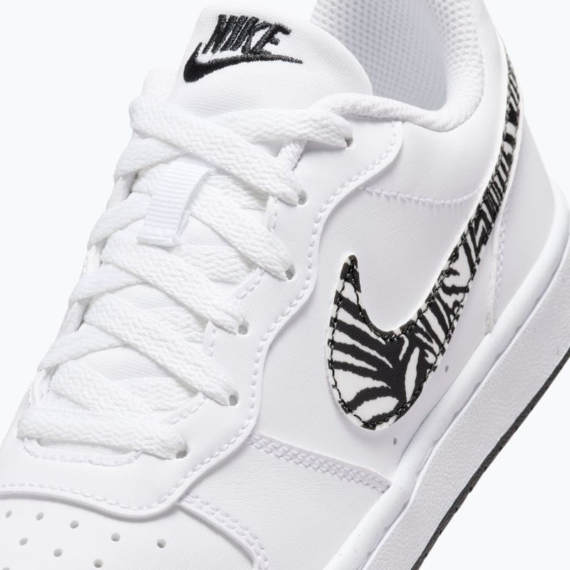 Boty Nike Court Borough Low bílá/černá 14