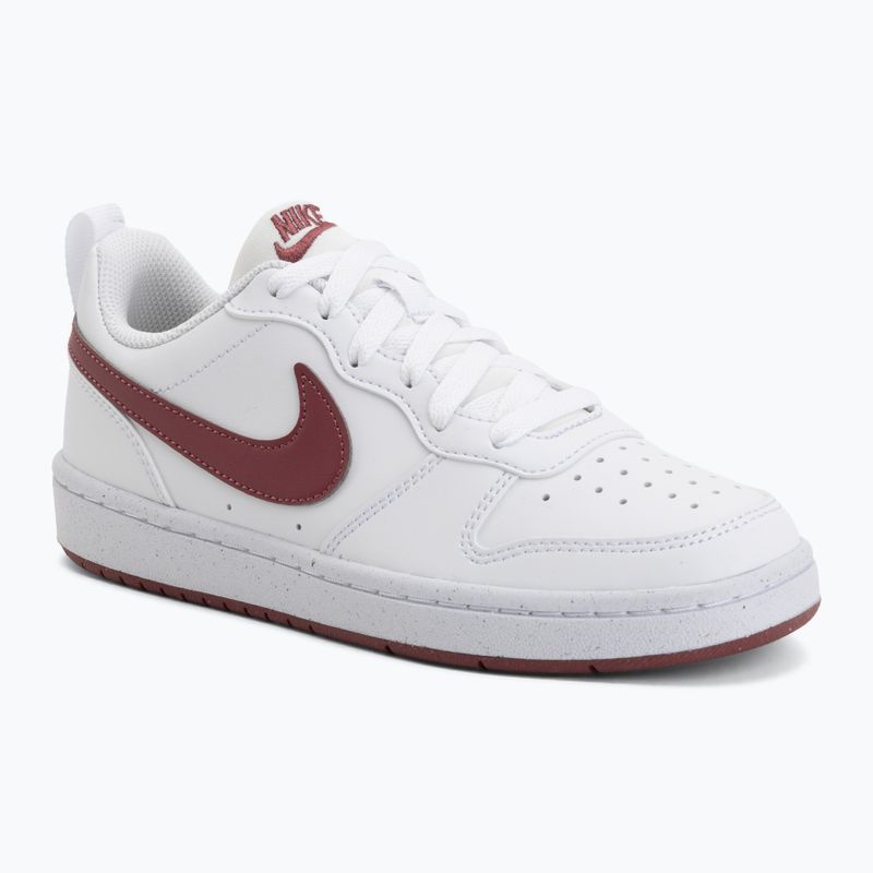 Dětské boty do vody Nike Court Borough Low Recraft white/pink smoke