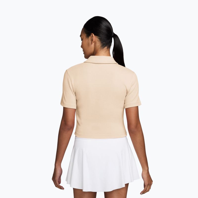 Polo tričko Nike Court Heritage Chalk 2