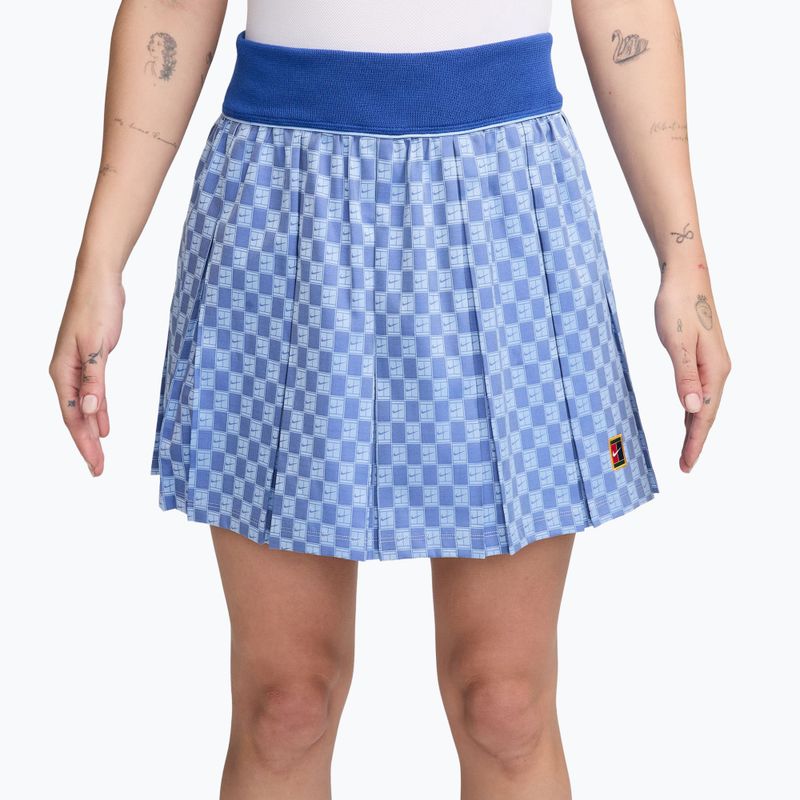 Tenisová sukně Nike Court Collection High-Waisted aluminum