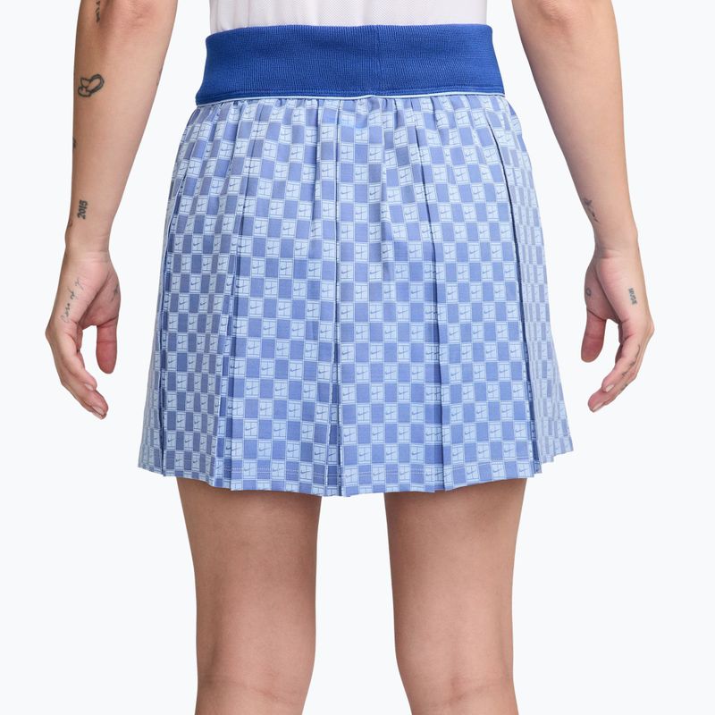 Tenisová sukně Nike Court Collection High-Waisted aluminum 2