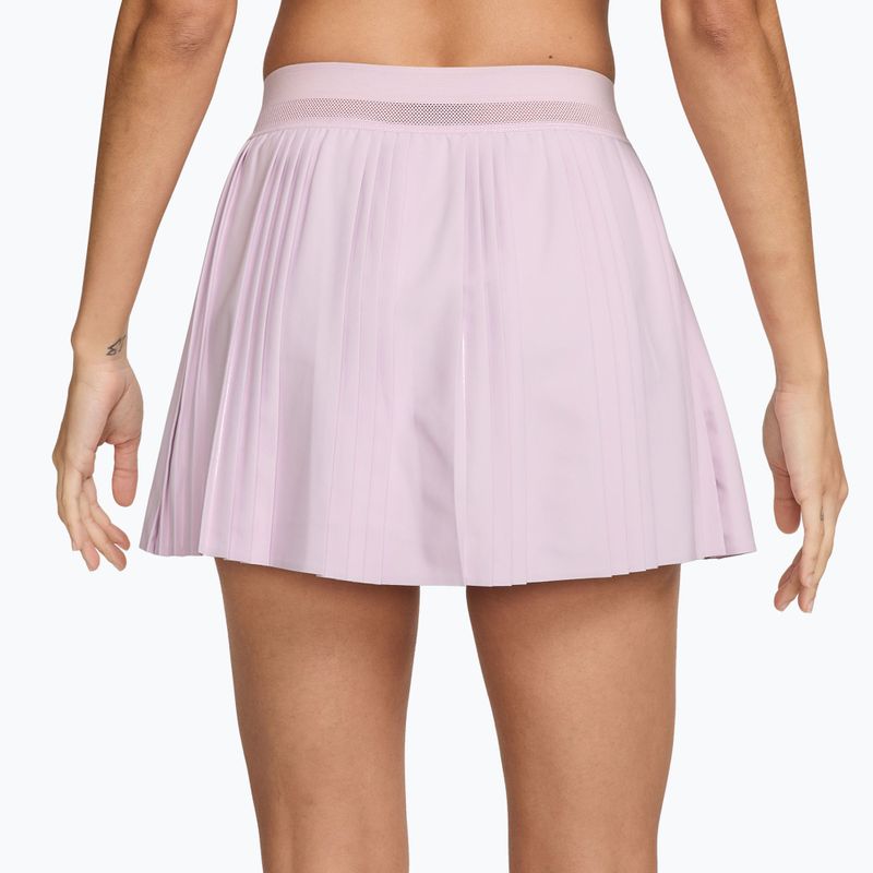 Tenisová sukně Nike Court Dri-Fit Advantage Pleated bleached lilac/white 2