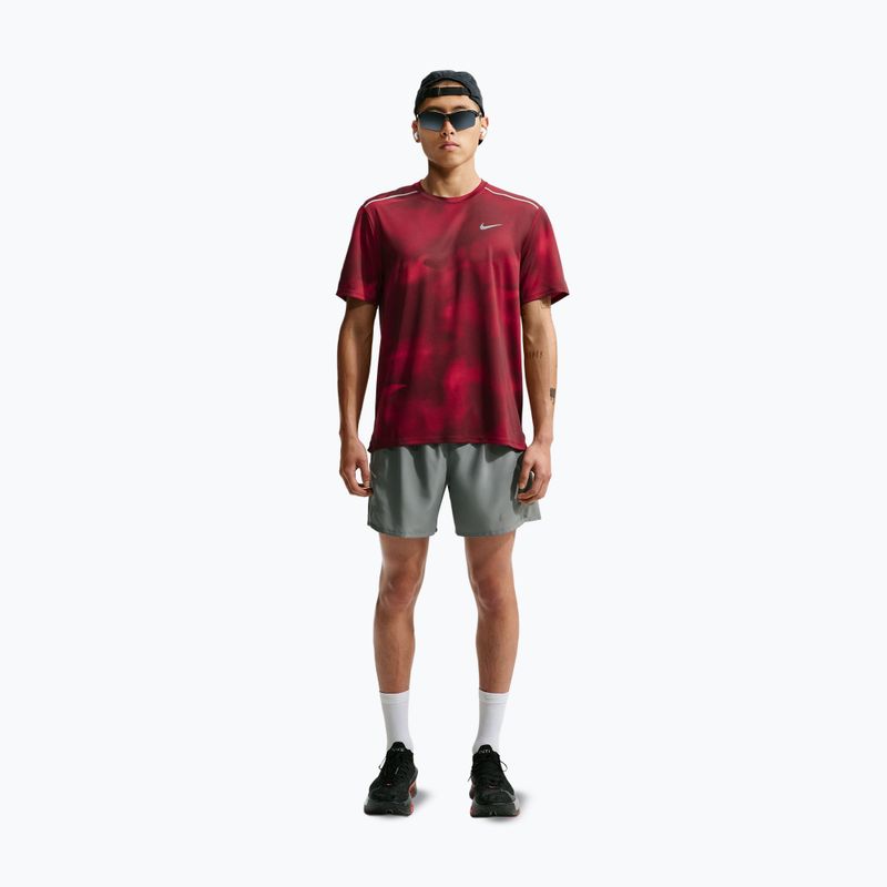 Pánské běžecké tričko Nike Miler light crimson 2