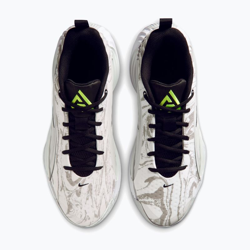 Pánské basketbalové boty Nike Giannis Immortality 5 white/off white/metallic silver 4