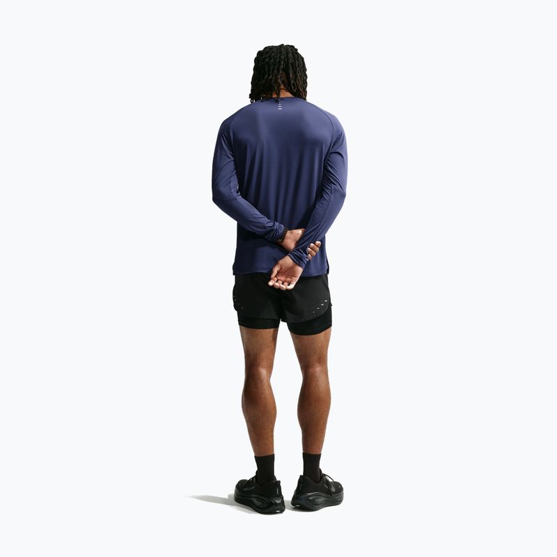 Pánské běžecké tričko Longsleeve Nike Stride Dri-Fit ADV Midnight Navy 3