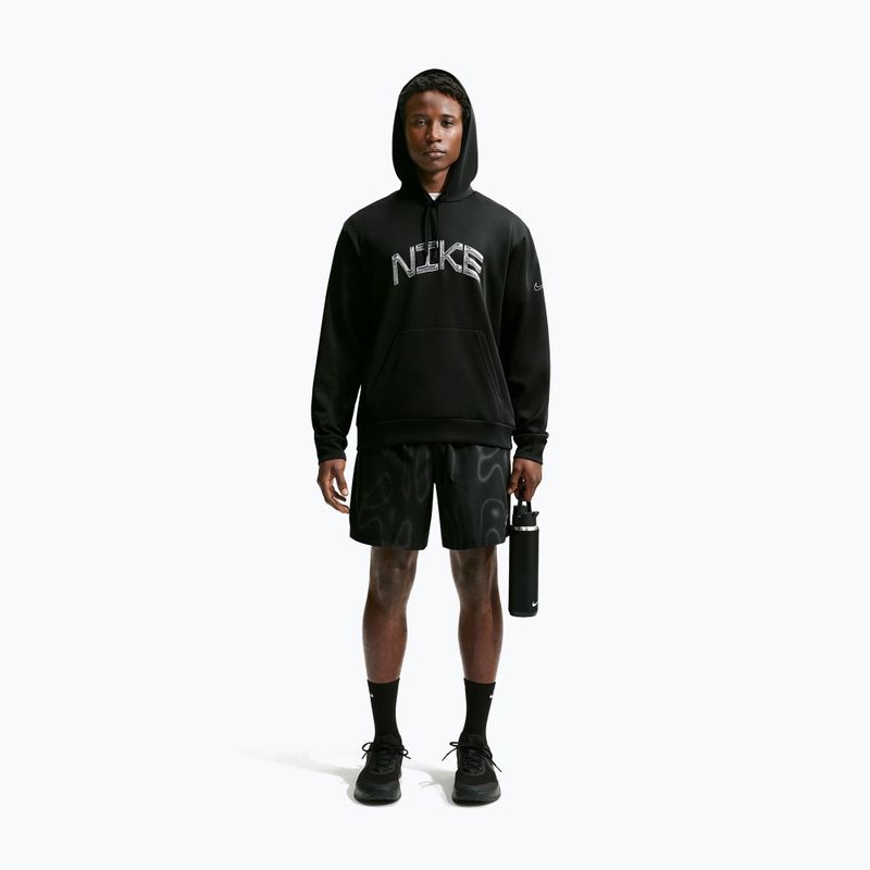 Pánská tréninková mikina Nike Dri-FIT UV Pullover Hoodie black/white 7