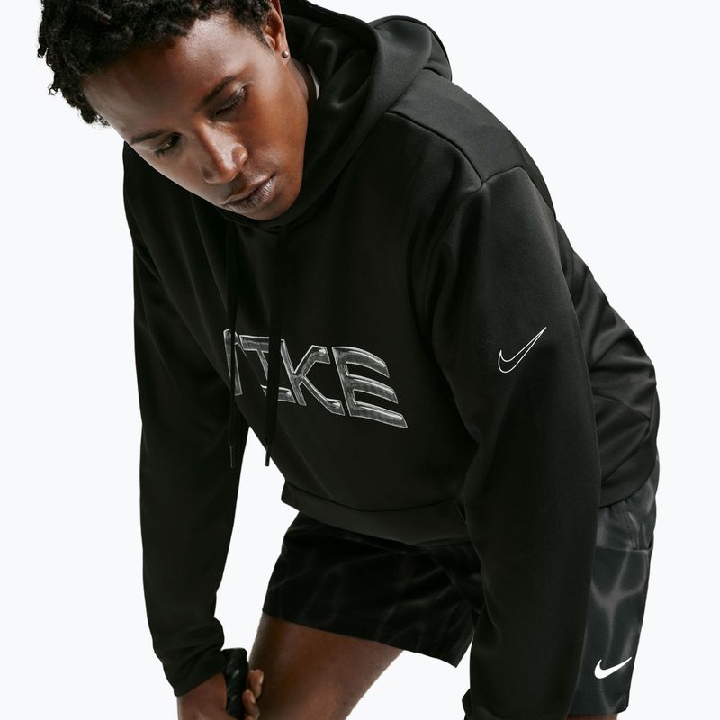 Pánská tréninková mikina Nike Dri-FIT UV Pullover Hoodie black/white 5