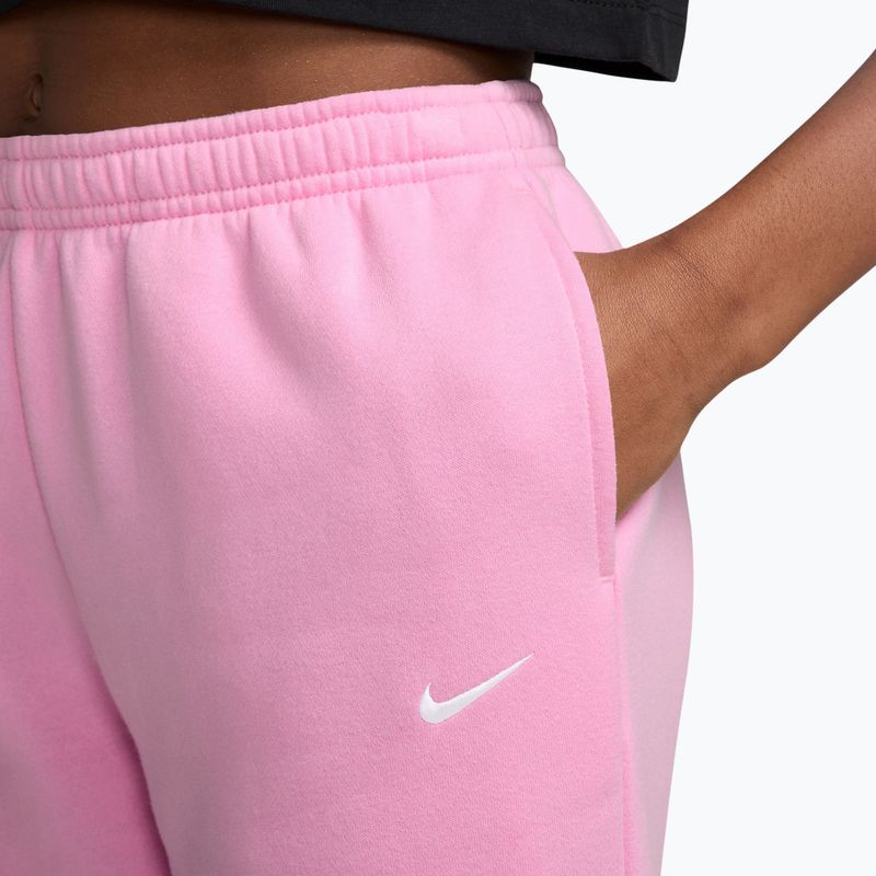 Dětské kalhoty Nike Sportswear Studio pink rise/white 3
