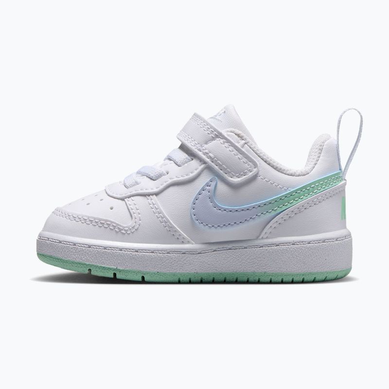 Dětské boty do vody Nike Court Borough Low white/football grey/arctic green 2