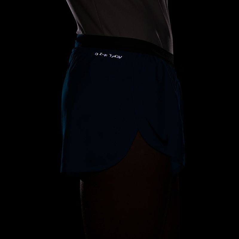 Pánské běžecké šortky Nike AeroSwift light current blue/black 8