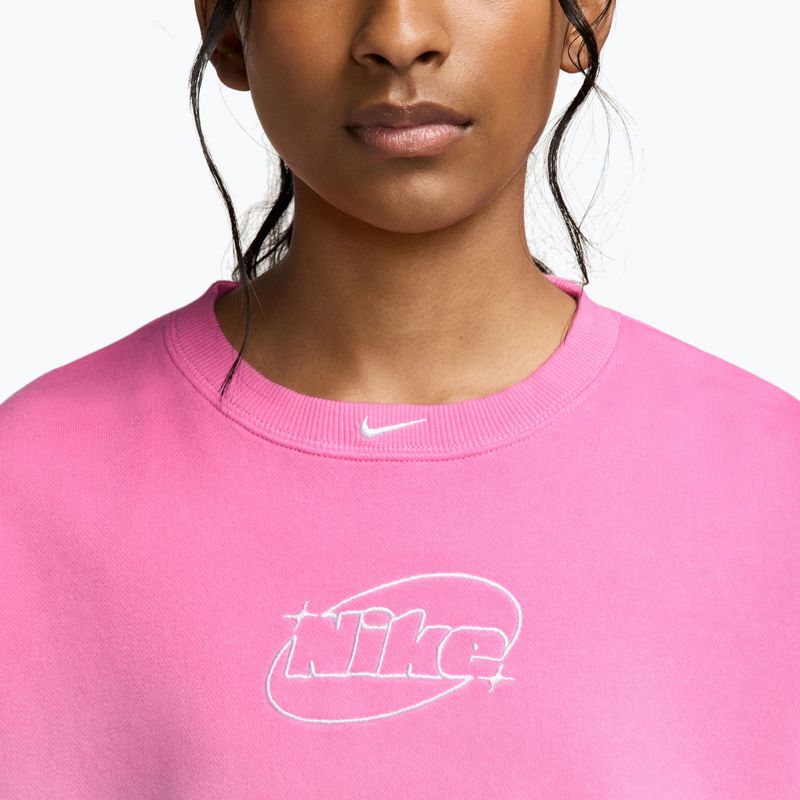 Dětská mikina Nike Sportswear Studio sail/playful pink/white 3