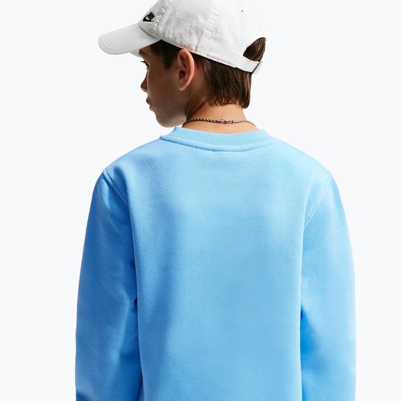 Dětská mikina Nike Sportswear Club Fleece football blue/white 7