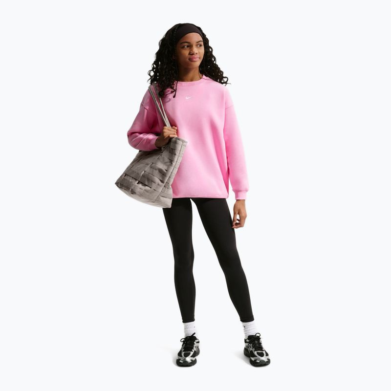 Dětská mikina Nike Sportswear Studio pink rise/white 2