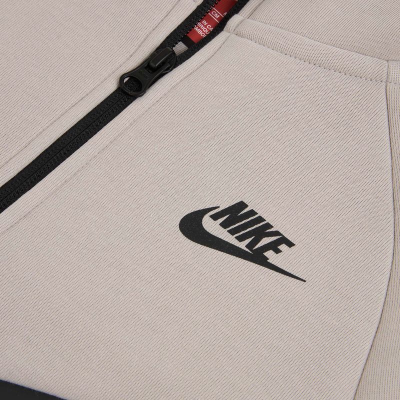 Dětská mikina Nike Sportswear Tech Fleece moon particle/cave stone/black/black 3