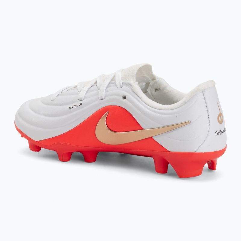 Dětské kopačky Nike Jr. Tiempo Maestro Academy white/bright crimson/blur 3