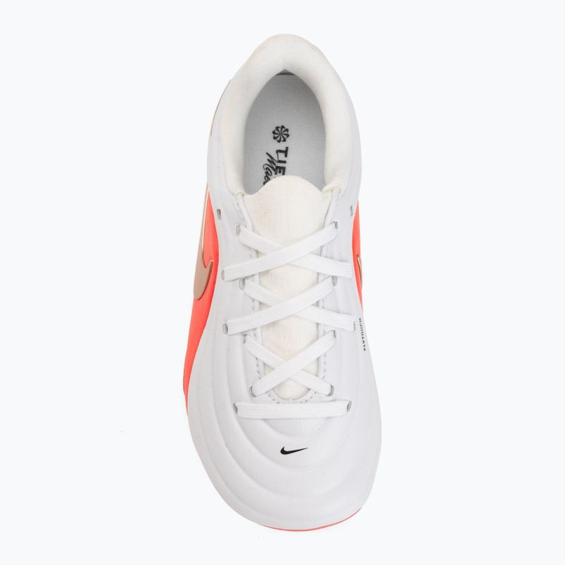 Dětské kopačky Nike Jr. Tiempo Maestro Academy white/bright crimson/blur 5