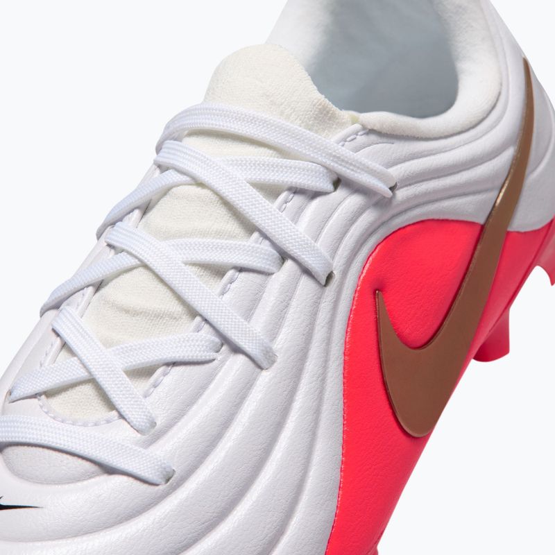 Dětské kopačky Nike Jr. Tiempo Maestro Academy white/bright crimson/blur 5