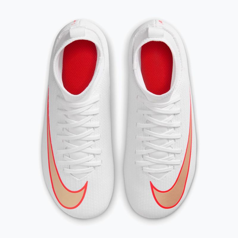 Dětské kopačky Nike Jr. Mercurial Superfly 11 Club white/bright crimson/blur 3