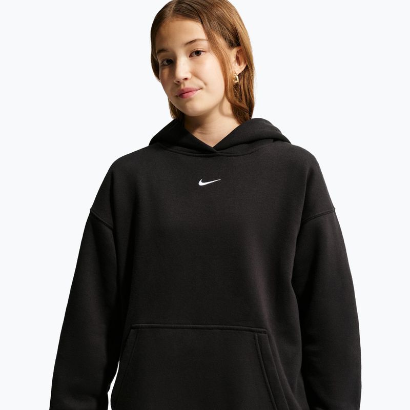 Dětská mikina Nike Sportswear Studio Fleece black/white 5