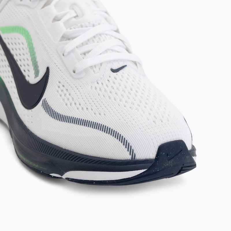 Běžecké boty Nike Pegasus 42 bílá/zelená jiskra/nocní námořnická 7