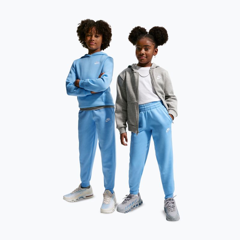 Dětské kalhoty Nike Sportswear Club Fleece football blue/white 2