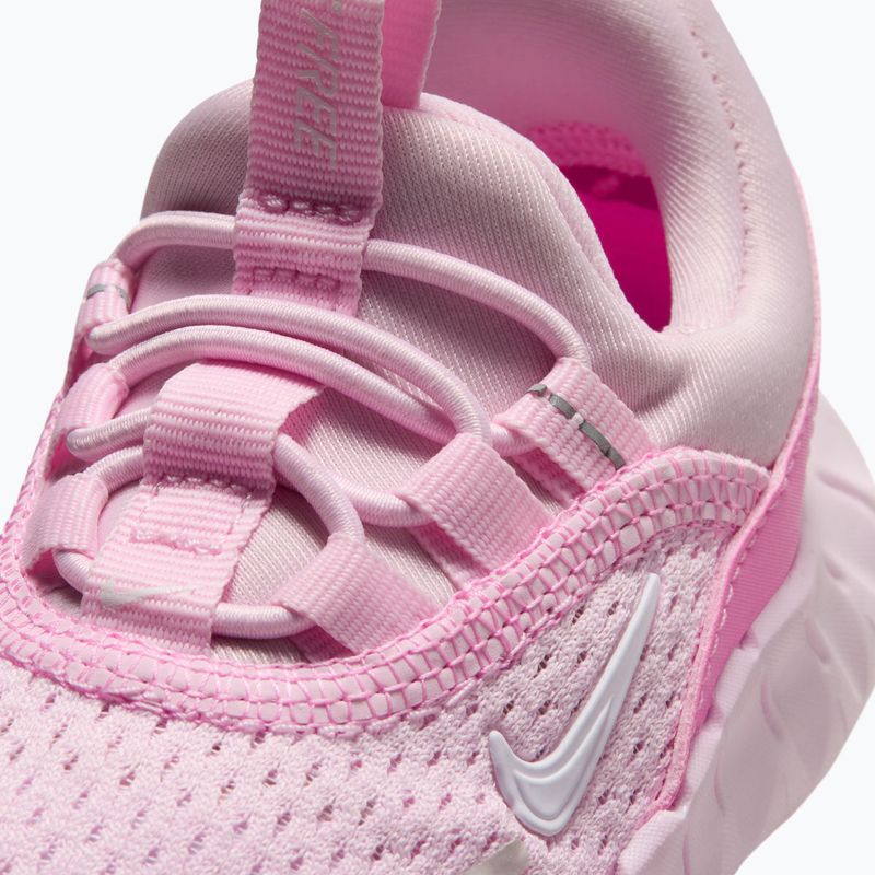 Dětské boty do vody Nike Free Ride pink rise/playful pink/white 5