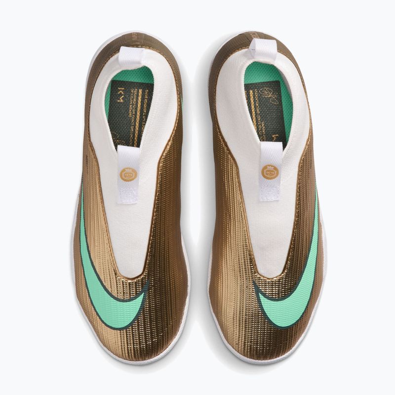 Dětské kopačáky Nike Jr. Mercurial Superfly 11 Academy "Kylian Mbappé" metallic gold/green glow 4
