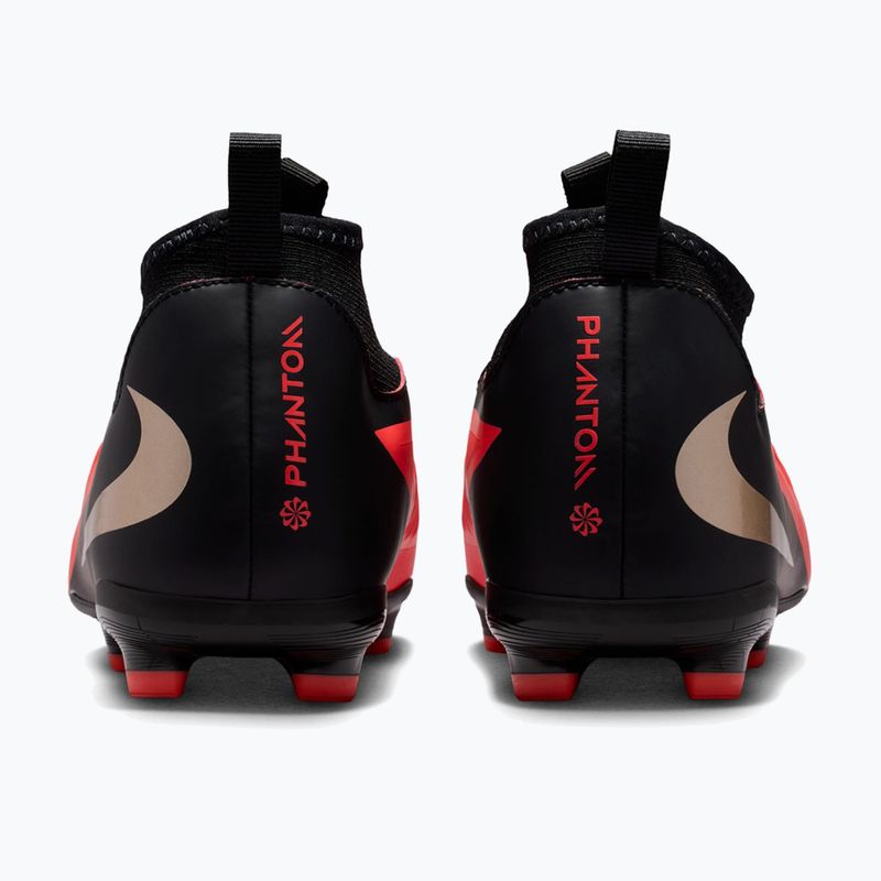 Dětské kopačky Nike Jr. Phantom 6 High Academy Bright Crimson/Bright Crimson/Black 2