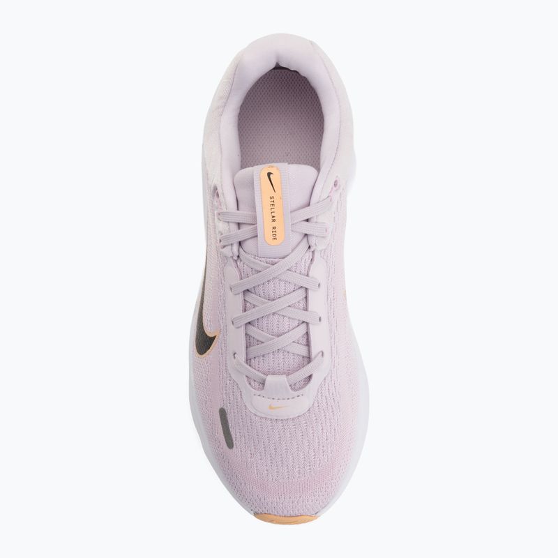 Dětské běžecké boty Nike Stellar Ride bleached lilac/pink foam/black 5