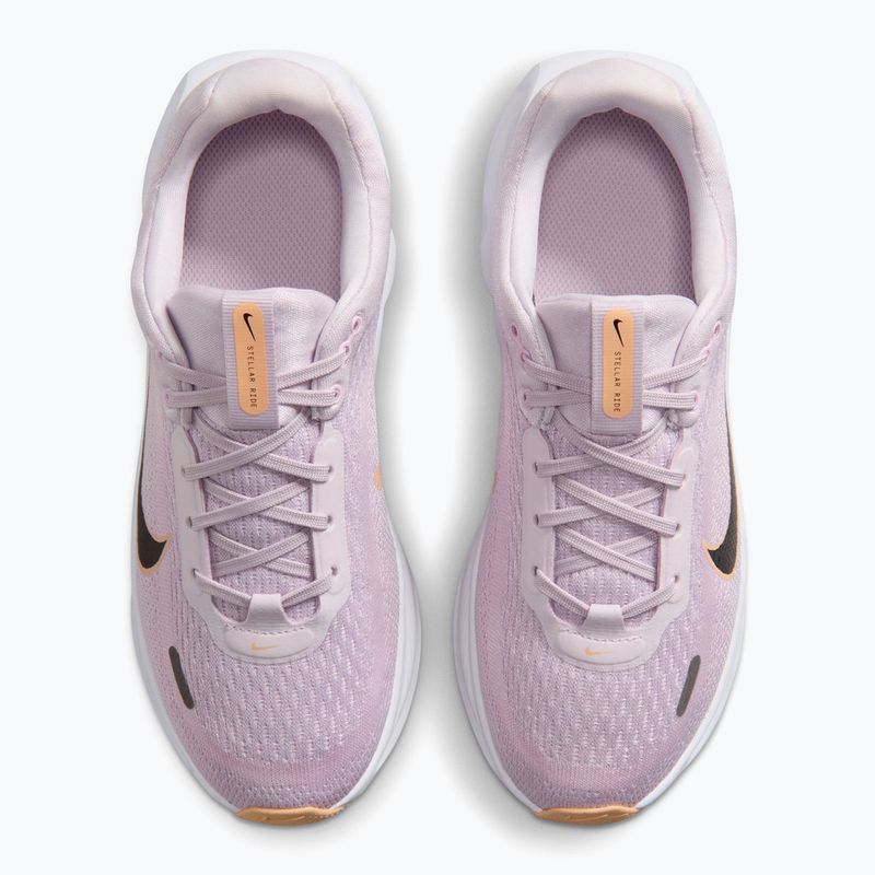 Dětské běžecké boty Nike Stellar Ride bleached lilac/pink foam/black 4