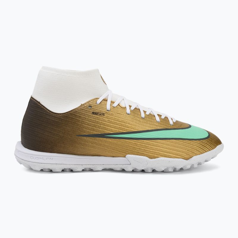 Pánské kopačky Nike Mercurial Superfly 11 Academy "Kylian Mbappé" metallic gold/green glow 2
