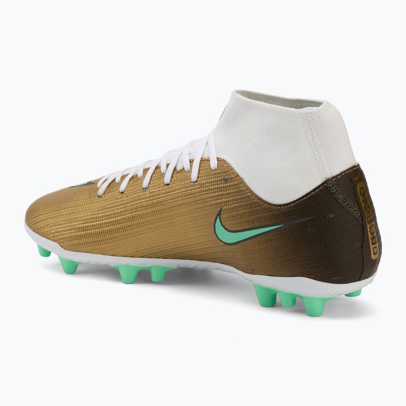 Pánské kopačky Nike Mercurial Superfly 11 Academy "Kylian Mbappé" metallic gold/green glow 3