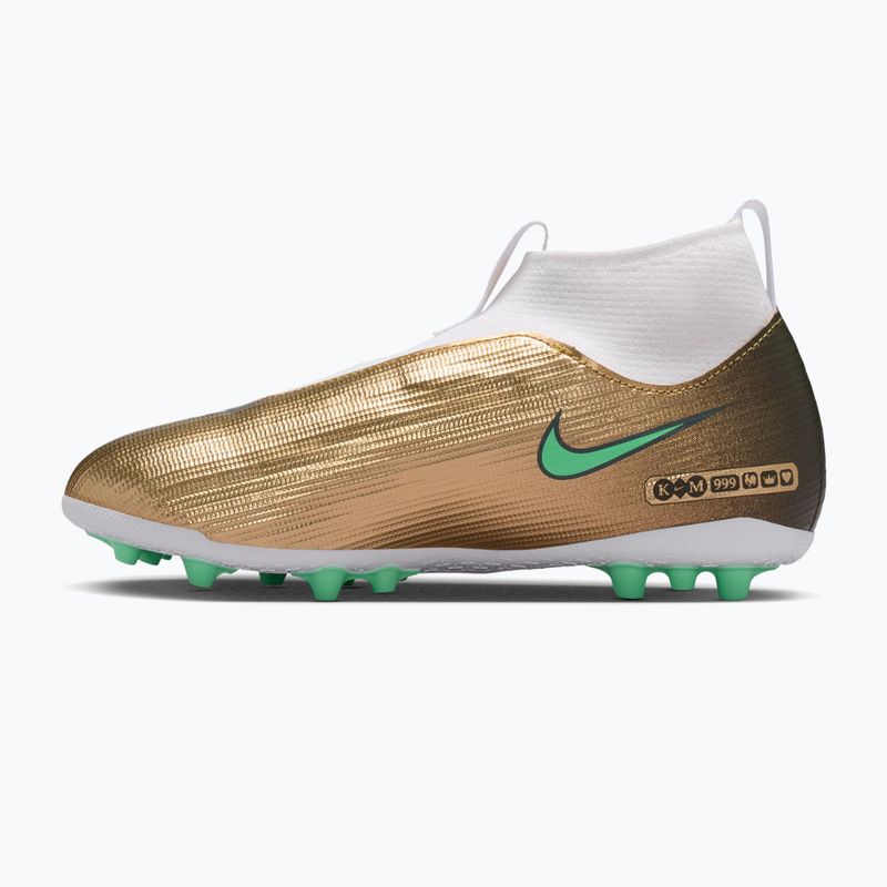 Dětské kopačáky Nike Jr. Mercurial Superfly 11 Academy "Kylian Mbappé" metallic gold/green glow 2
