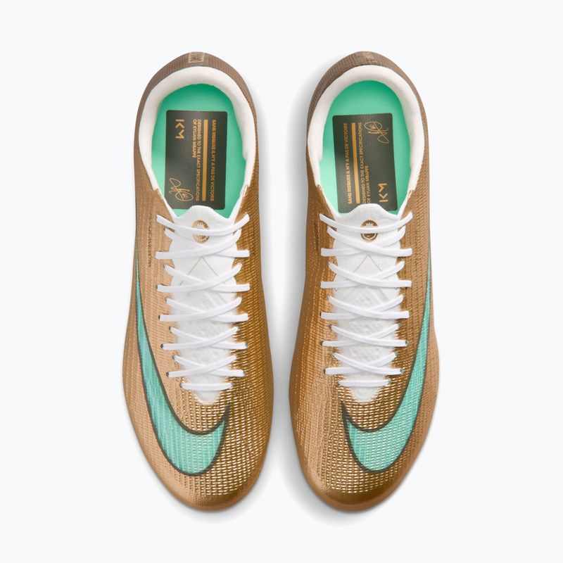 Pánské kopačky Nike Mercurial Superfly 11 Elite "Kylian Mbappé" metallic gold/green glow 3