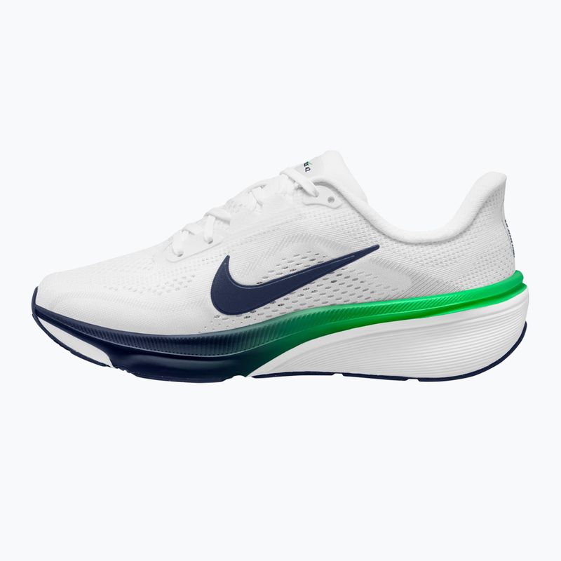 Běžecké boty Nike Pegasus 42 bílá/zelená jiskra/nocní námořnická 9