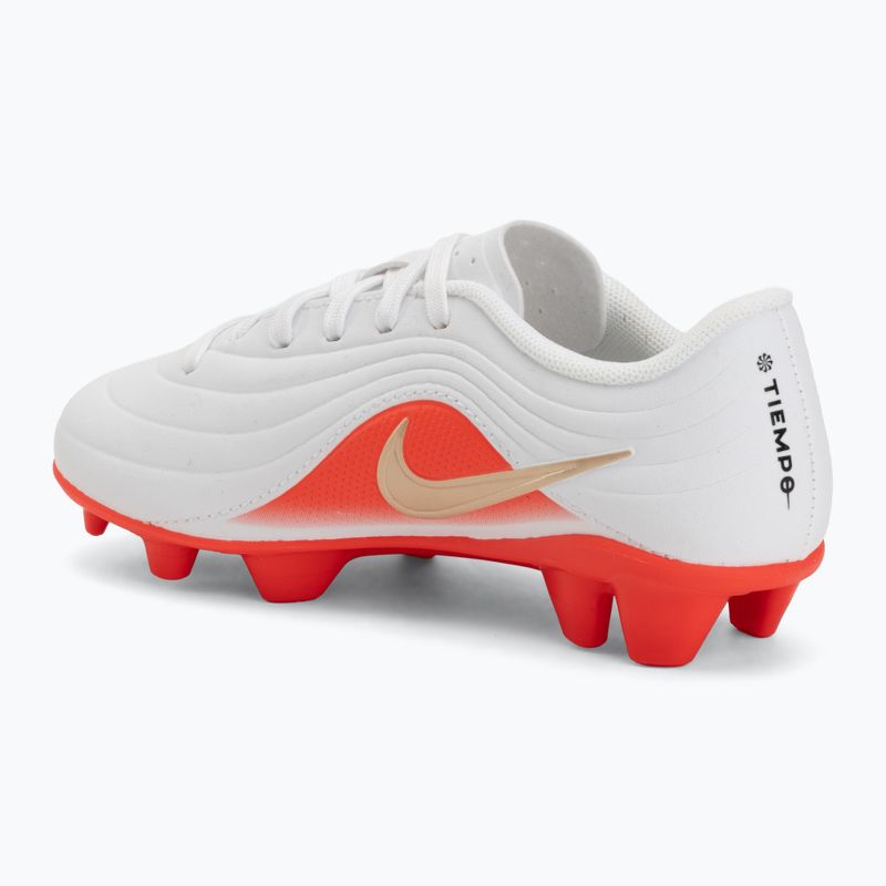 Dětské kopačky Nike Jr. Tiempo Maestro Club White/Bright Crimson/Blur 3