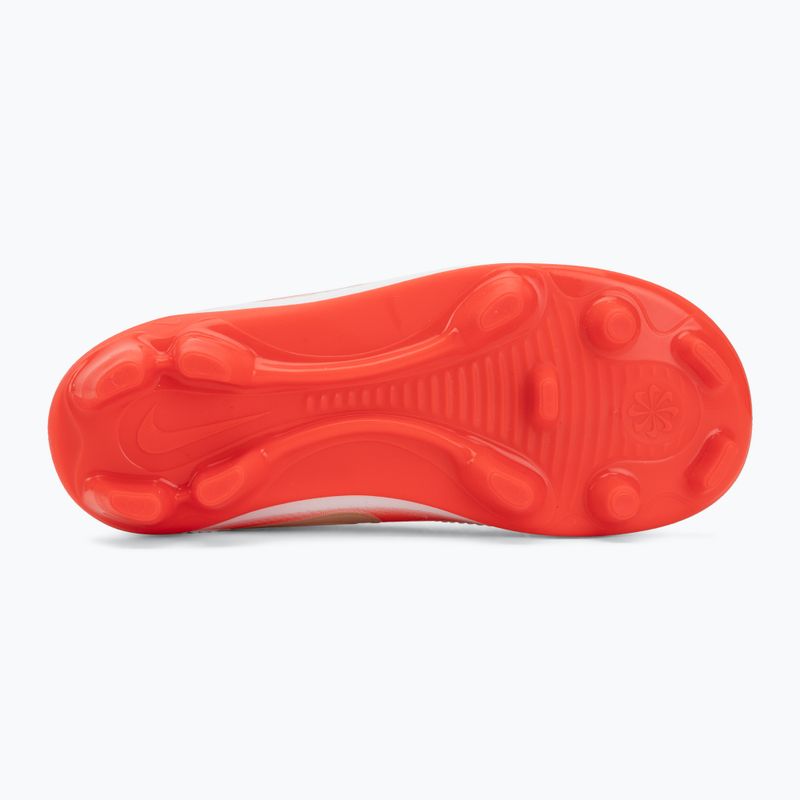 Dětské kopačky Nike Jr. Tiempo Maestro Club White/Bright Crimson/Blur 4