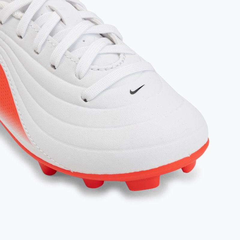 Dětské kopačky Nike Jr. Tiempo Maestro Club White/Bright Crimson/Blur 7