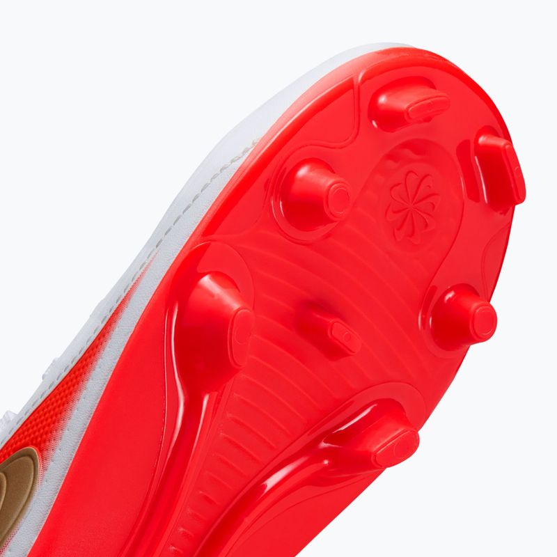 Dětské kopačky Nike Jr. Tiempo Maestro Club White/Bright Crimson/Blur 4