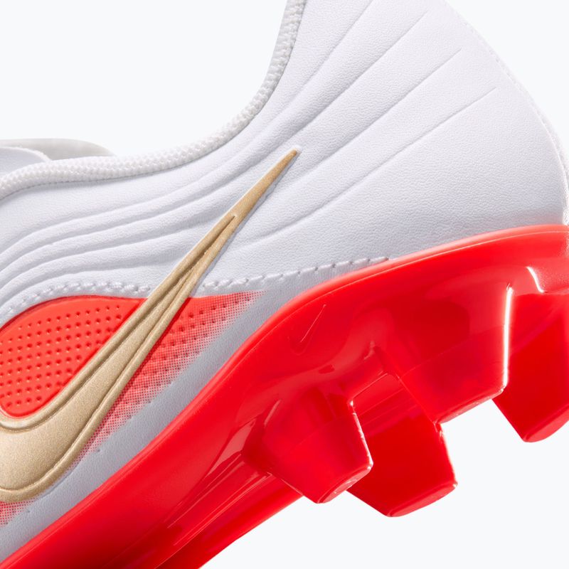 Dětské kopačky Nike Jr. Tiempo Maestro Club White/Bright Crimson/Blur 6