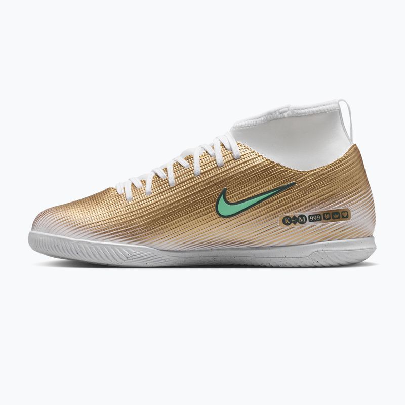 Dětské kopačáky Nike Jr. Mercurial Superfly 11 Club "Kylian Mbappé" metallic gold/green glow 2