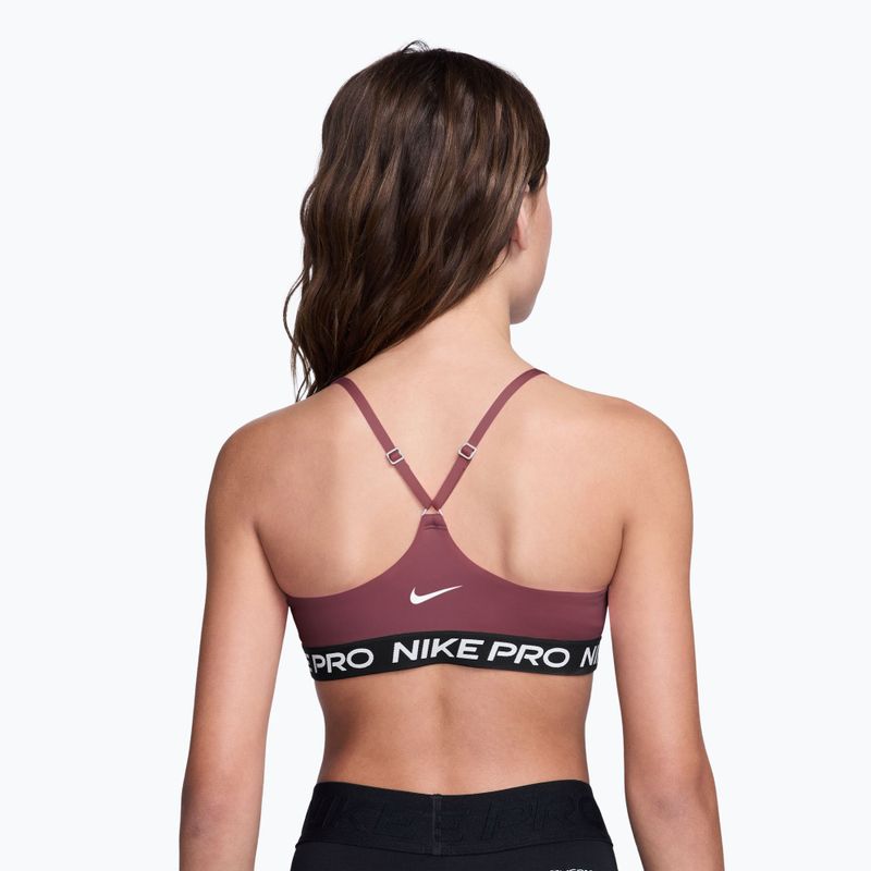 Dívčí podprsenka Nike Pro Pink Smoke 2