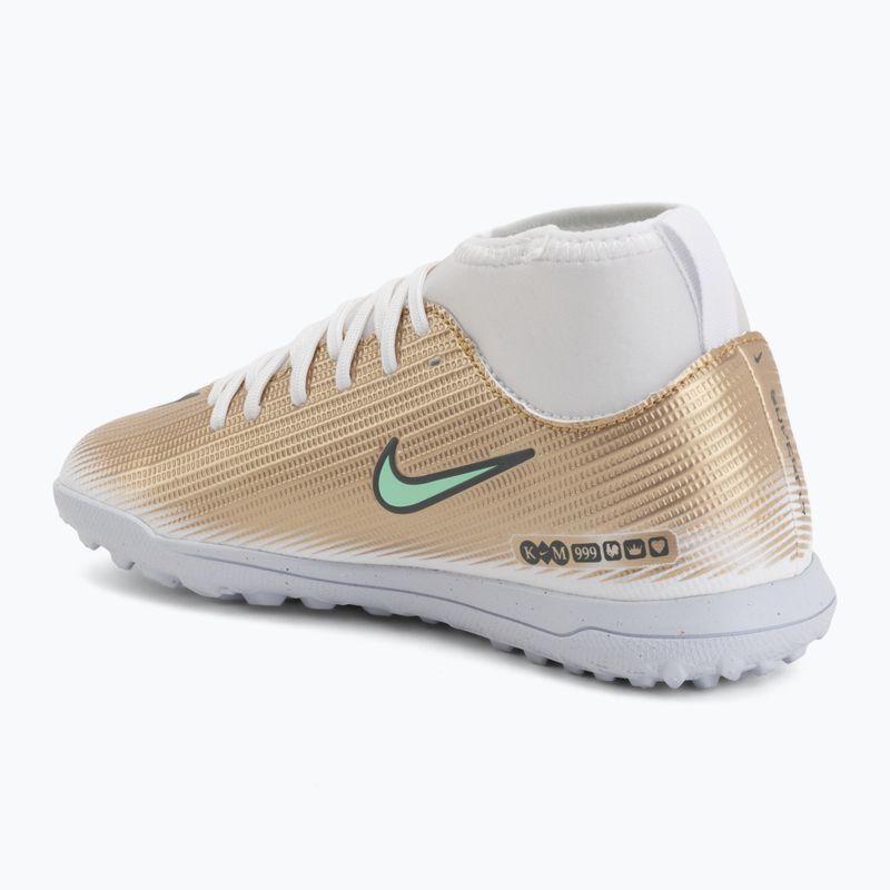 Dětské kopačky Nike Jr. Mercurial Superfly 11 Club "Kylian Mbappé" metallic gold/green glow 3