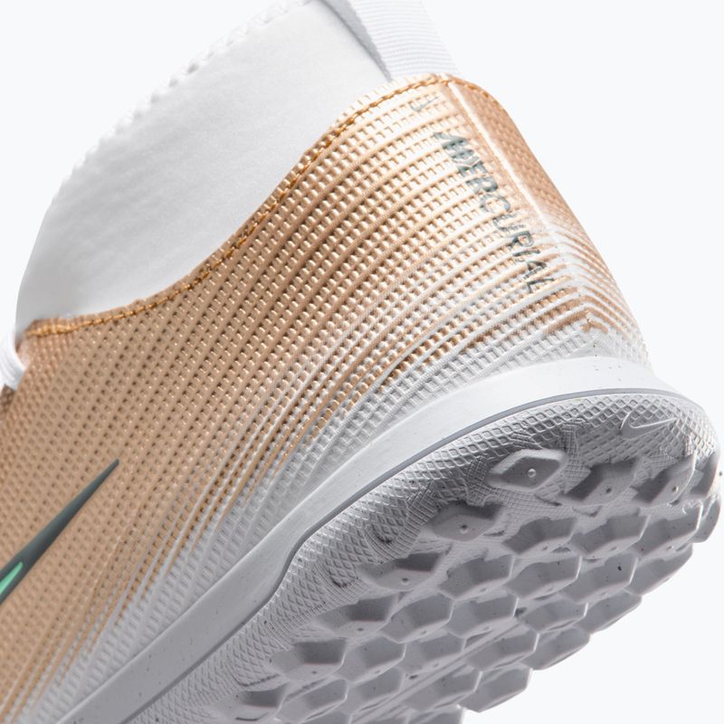 Dětské kopačáky Nike Jr. Mercurial Superfly 11 Club "Kylian Mbappé" metallic gold/green glow 6